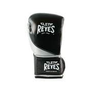 Cleto Reyes High Precision Boxing Gloves for Men and Women (12 oz, Black/Silver)