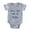 Heather Grey, variant on CafePress - FIN You Had Me - Cute Infant Baby Football Bodysuit