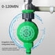 thumbnail image 4 of Timer Riego Jardín, temporizador de agua para manguera, sistema de riego exterior, controlador de lluvia, programable, ajustable, portátil, metal, para césped, para jardín, 4 of 9