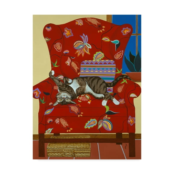 Trademark Fine Art 'A Lazy Afternoon' Canvas Art by Jan Panico