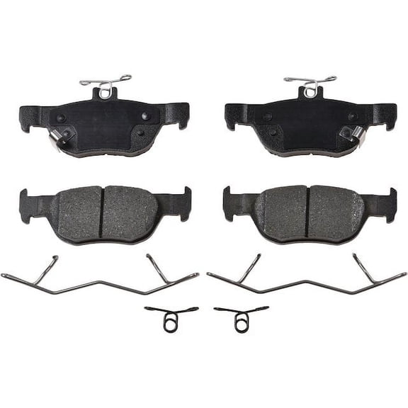 Rear Brake Pad Set - Compatible with 2019 - 2023 Mazda 3 2020 2021 2022