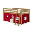 thumbnail image 3 of Alaterre Furniture Roxy Junior Loft - Cinnamon with Red and Blue Bottom Tent, 3 of 3