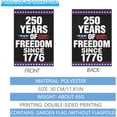 thumbnail image 3 of 250th Anniversary of the United States Flag 1776-2026 July 4th Garden Flag 12 x 18 inches, 3 of 6