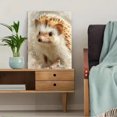 thumbnail image 5 of Cute Hedgehog Canvas Kids Bedroom Living Room Animal Wall Decor Print, 5 of 8