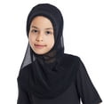 thumbnail image 6 of CPNG Instant Hijab Scarf Kids Full Neck Cover Head Scarf Headwear Pre-teen Headscarf One Piece Junior Muslim Hijab Cap Long Scarf Wrap Islamic Turban Headwrap, 6 of 9