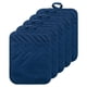 thumbnail image 3 of Guantes de horno Guantes de algodón resistentes al calor Alfombrillas de cocina anti-escaldado, Azul 5pcs Scienceny HA004939-03, 3 of 7