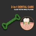 thumbnail image 4 of Dog Chew Toys for Aggressive Chewers, Likaty Indestructible Dog Toy Puppy Chew Teething Toys for Large Medium Small Dogs,Green, 4 of 9