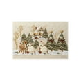 thumbnail image 6 of Christmas Doormat, Festive 3D Embroidery Entry Mat with Non-Slip Backing for Decor(D), 6 of 6