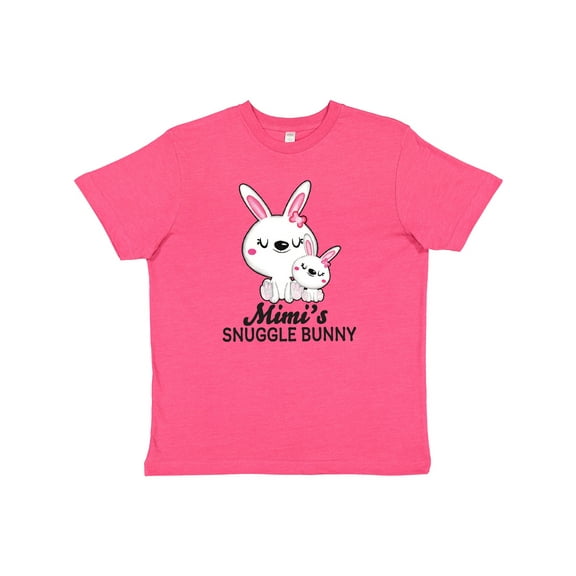 Inktastic Mimis Snuggle Bunny Easter Youth T-Shirt