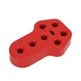 thumbnail image 3 of Muffler Rubber Insulator, 7 Holes Universal Car Exhaust Hanger Bushing Easy To Install Perfect Replacement  For Pipe Bracket For Chassis, 3 of 8