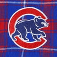 thumbnail image 4 of Men's Concepts Sport Royal/Red Chicago Cubs Ledger Flannel Boxers, 4 of 4