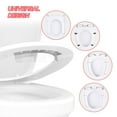 Toilet Seat Splash Guard Transparent Potty Training Pee Splash Guard