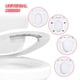 thumbnail image 5 of Pee Guards Diseño Fino Artesanía Accesorios Para El Hogar Suministros De Baño Niños Y Adultos Deflector De Orina Impermeable Transparente Speravity BA001114-00, 5 of 6