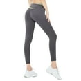 thumbnail image 2 of HJYCHN Women's Color Block High Waist Performance Yoga Pants for Sports Running and Athletic Fitness Training Grey XL, 2 of 5