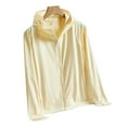 thumbnail image 2 of Chaqueta de protección solar femenina oso de fresa amarilla L, 2 of 10