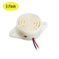 thumbnail image 1 of Zumbador Electrónico Uxcell DC 3V-24V 100dB Beep Tone Alarm Ringer Paquete de 2, 1 of 5