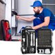 thumbnail image 1 of Fiudx Juego de Destornilladores de Precisión, Herramienta 115 En 1 de Acero Al Carbono, Puntas Magnéticas para Un Uso Fácil, Reparación Versátil para Teléfonos, Portátiles, Consolas de Juegos y Afici, 1 of 3