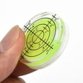 thumbnail image 2 of =2pcs Mini Bubble Level 32×7mm Horizontal Precision Bubble Level Circular Inclinometer=Bullseye=Spirit Level For Desktop Wooden, 2 of 2