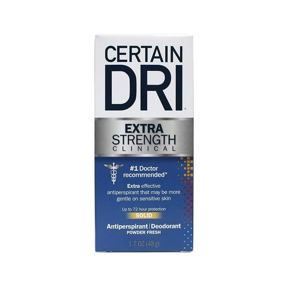 CERTAIN DRI Antitranspirante sólido 1.7 oz (paquete de 6)
