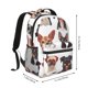 thumbnail image 2 of Disketp Happy Dog Faces Collage Mochila Estampada para Hombre y Mujer – Mochila Ligera Clásica con Múltiples Bolsillos para Universidad, Trabajo y Viajes-One Size, 2 of 5