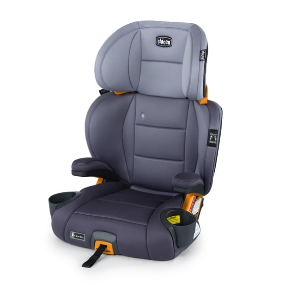 Chicco KidFit ClearTex Plus 2-in-1 Belt Positioning Booster Car Seat - Drift (Grey)