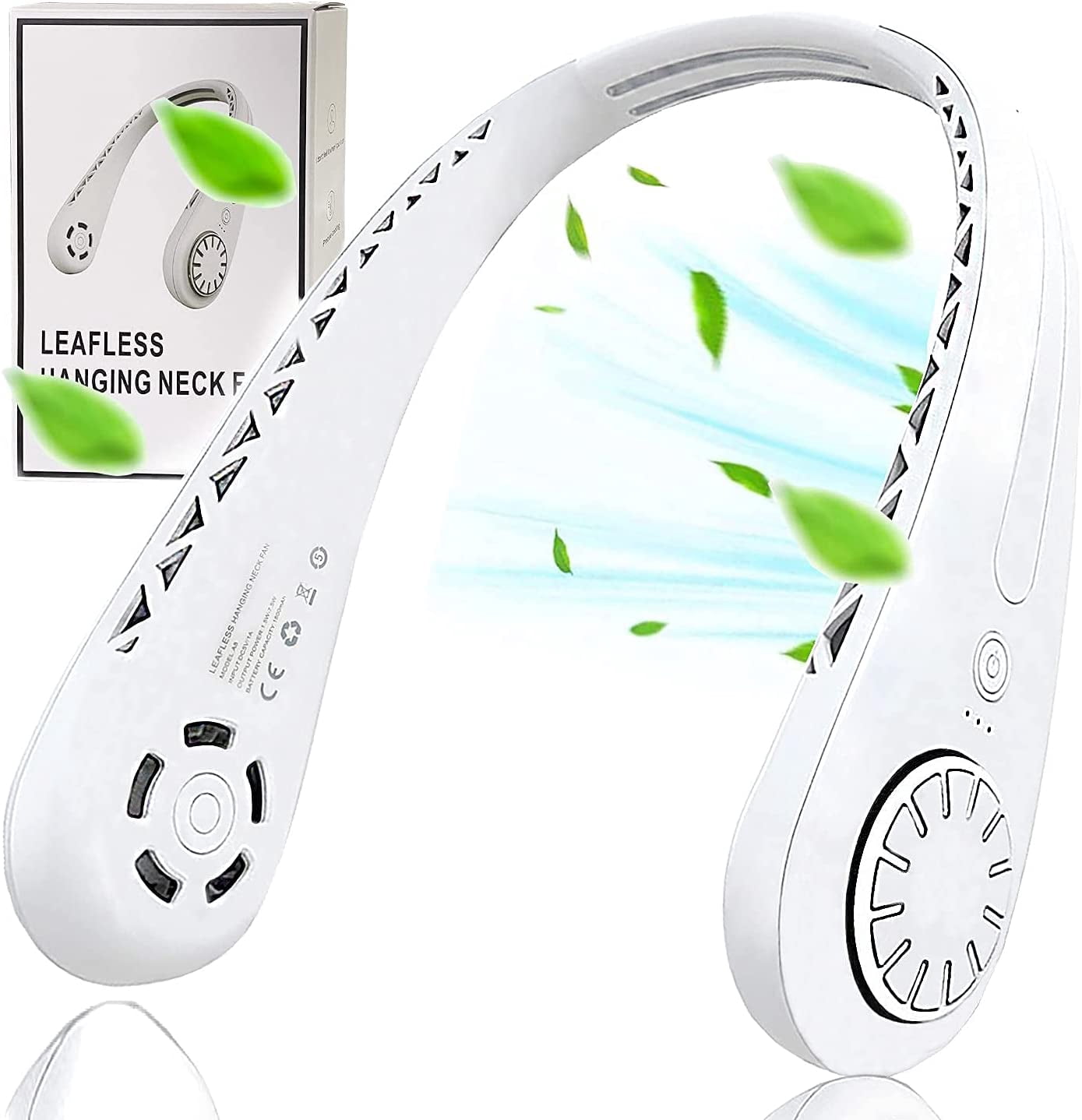 Portable Neck Fan, Hands Free Bladeless 
