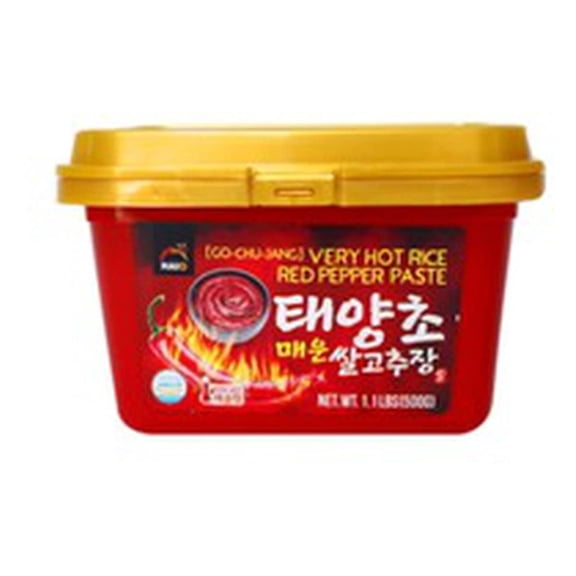 HAIO Go-Chu-Jang Very hot Rice Red Pepper Paste -17.63oz(Pack of 4)