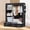 Black, variant on HioHa Portable Closet Organizer,3 Storage Drawers & Hanging Rod, Sturdy Space Saving Wardrobe for Bedroom Dorm Rental, Grey