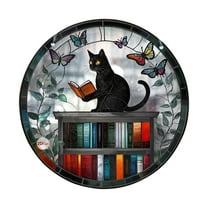 PILE Halloween Home Decor Halloween Crow Acrylic Doors And Windows Wall Hanging Pendants Scene Decoration