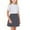 Gray, variant on Fancifize Girls' Pleated Skirt Elastic Waist School Uniform Skirts with Short Casual Trendy Back to School Clothes for 2-17 Years
