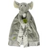 Baby Aspen, Ekko the Elephant Little Expeditions Plush Rattle Lovie with Crinkle Leaf, Gray, 0-24 Months