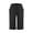 A1 Black, variant on Women Linen Cotton Capri Trousers Summer Resort Wear Lightweight Wide Leg Knee Length Drawstring Waist Loose Fit Breathable Easy Care Bermuda Shorts Everyday Straight Leg Beige L