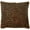 Antique Gold, variant on Violet Linen Cuddly Fuzzy Pattern, Polyester, Stretchable, Reversible, Antique Gold, 18 Inch x 18 Inch, Decorative Throw Pillow