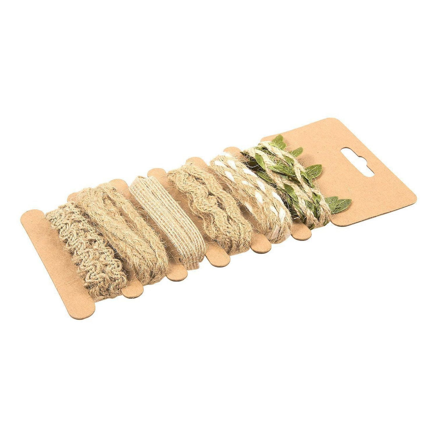 thin burlap ribbon