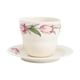thumbnail image 1 of Juego de taza y platillo de té Macarena floral con adorno de diseño Vintage, 1 of 8