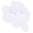 thumbnail image 1 of Qiilu Manualidades Complementos DIY Craft Supplies Patch‑Work Template Hex Paper Modelboard Quilting Sewing Craft DIY, 1 of 8
