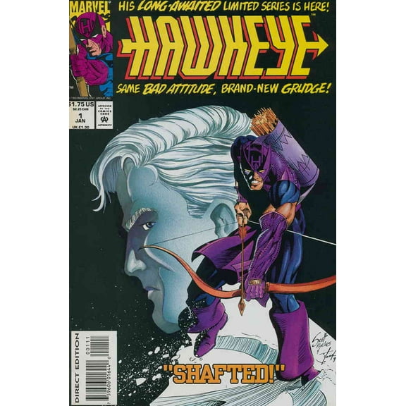 Hawkeye (2nd Series) #1 VF ; Marvel Comic Book