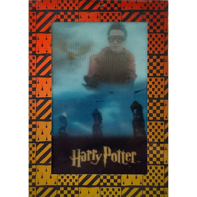 Harry Potter The World of Harry Potter 3D Quidditch Box Topper Card