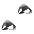thumbnail image 1 of Escudo de visera de casco Sidaley para Icon Casco Durable Plata 2piezas, 1 of 1