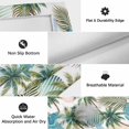 thumbnail image 6 of Tropical Plant Outdoor Rug for Patio/Deck/Porch, Non-Slip Large Area Rug 6 x 9 Ft, Summer Watercolor Boho Green Palm Trees Indoor Outdoor Rugs Washable Area Rugs, Reversible Camping Rug Carpet Runner, 6 of 8