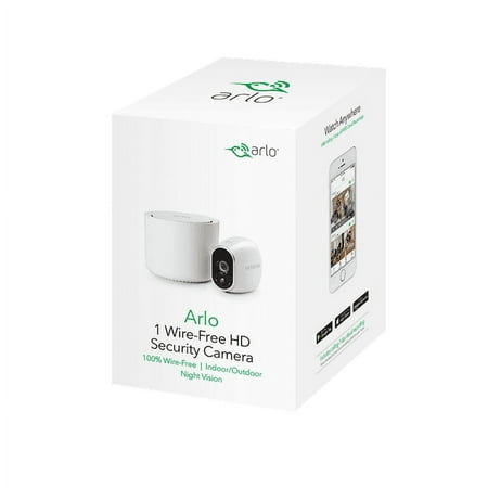 New Arlo Wire-Free Security System with 1 HD Camera (VMS3130W100NAS)