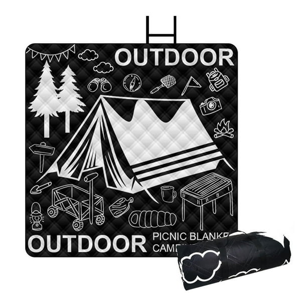 Manta de picnic plegable top de juego impermeable liviano acampado al aire libre BLACH B
