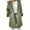 Green, variant on Christmas Clearance! ZVNAΖH Long Quilted Jackets for Women Winter Puffer Jacket Long Cardigan Jacket Zip Up Warm Jacket Casual Padded Jacket