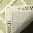 thumbnail image 4 of SAFAVIEH Cambridge Kierra Geometric Wool Area Rug, Lime/Ivory, 8' x 10', 4 of 8