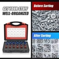 thumbnail image 4 of Nut and Bolt (Red & Blue) Nut and Bolt Size Gauge- 14 Inch & 12 Metric Assembled Thread Gauge, 4 of 5