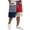 Royal Blue, variant on Iaqnaocc 250 Anniversary Usa Mens Sweatpants Patriotic American Flag Floral Print White Shorts Men Drawstring Running Workout Elastic Beach Shorts for Men With Pockets Blue 5XL