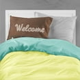 thumbnail image 2 of Carolines Treasures SB3058PILLOWCASE Welcome Mat with Cows Fabric Standard Pillowcase Standard multicolor, 2 of 2