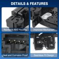 thumbnail image 4 of Car Rear Tailgate Trunk Latch Actuator Lock for Nissan Qashqai 2008-2015 Tiida 2005-2010 90502-ED00A 90502-2DX0A, 4 of 6