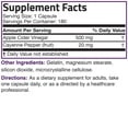 thumbnail image 4 of Bronson Apple Cider Vinegar 500 mg WEIGHT LOSS FAT BURNER, 180 Capsules, 4 of 4