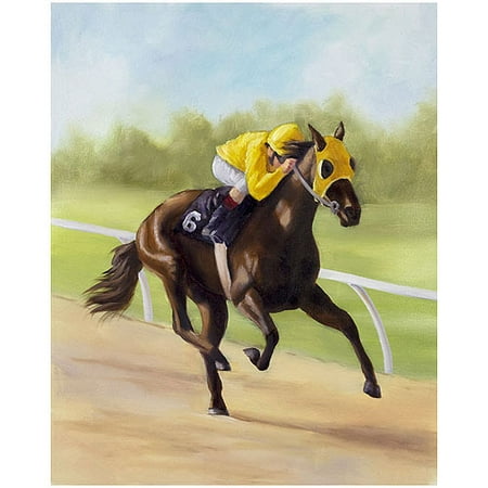 Trademark Fine Art "Horse of Sport XI" Canvas Art by Michelle Moate